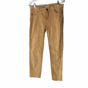 Free People Brown Corduroy Skinny Jeans